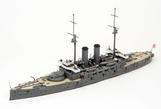フォーサイト　1/700　戦艦「三笠」プラモデル