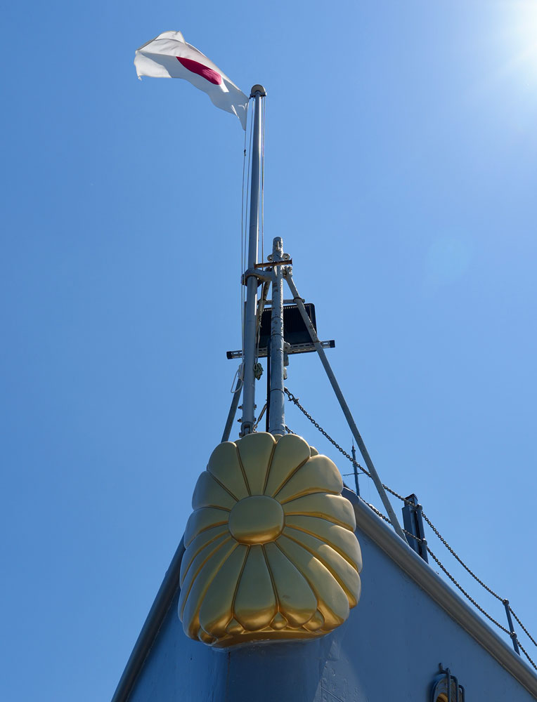 「三笠」艦首飾り